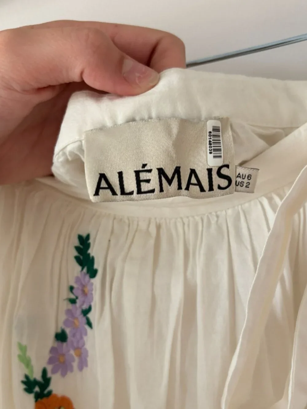 White Two Piece Set From ALÉMAIS SIZE 2 - Picture 7 of 9